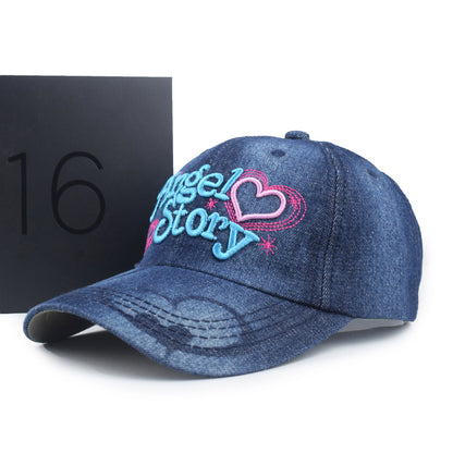 Women's Alphabet Embroidered Outdoor Sports Hat