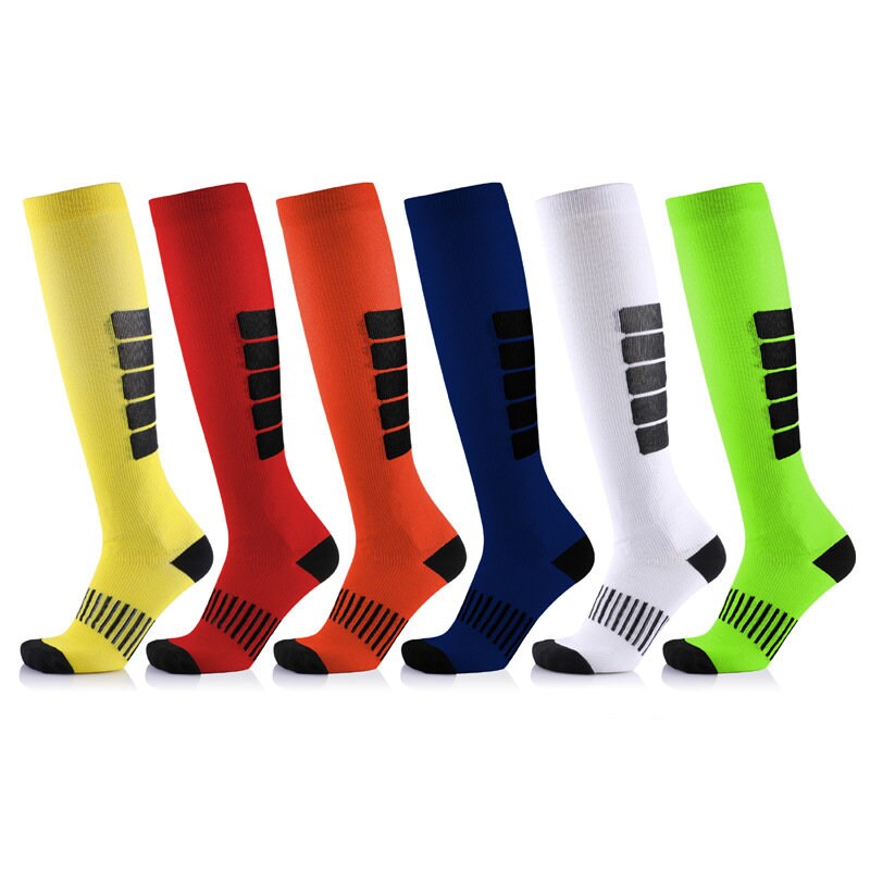 Compression Socks for Men and Women Knee High Running Socks Calf & Shin Supports For Running, Cycling, Travel