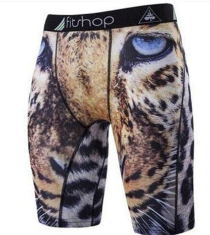 Compression Shorts Men Underwear Spandex Running Shorts Workout Athletic Compression Shorts