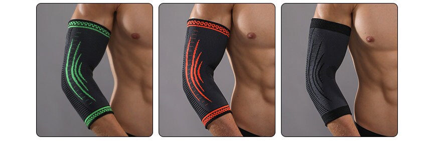 Elbow Brace Compression Sleeve for Men & Women, Arm Support Tennis, Golfers Elbow, Arthritis, Workout, Weight lifting