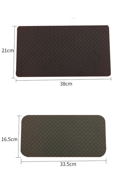 Portable Home Fitness Exercise Yoga Mat for Yoga Pilates Fitness and Floor Workout at Home and Gym Non Slip Excercise Mat