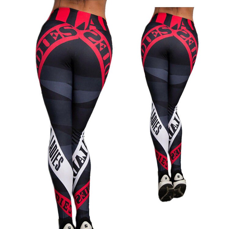 Ladies" Print Tight Leggings