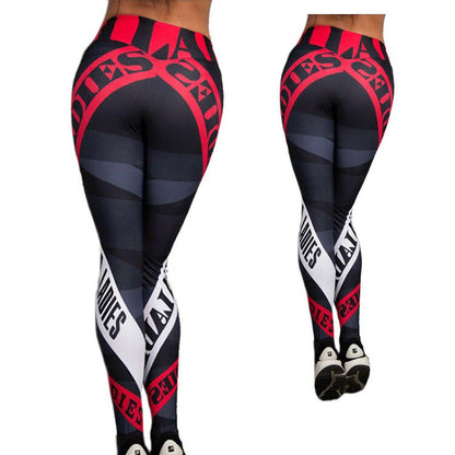 Ladies" Print Tight Leggings