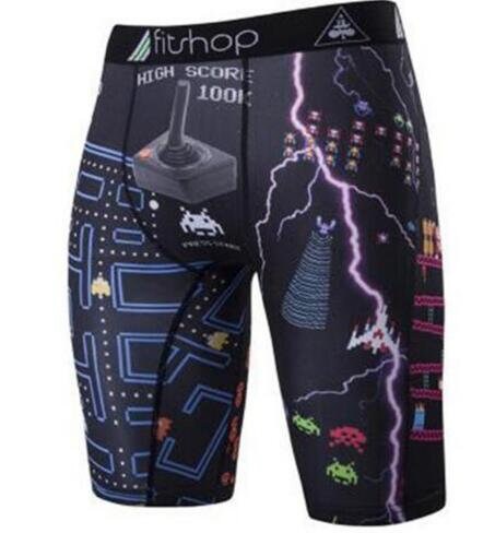 Compression Shorts Men Underwear Spandex Running Shorts Workout Athletic Compression Shorts
