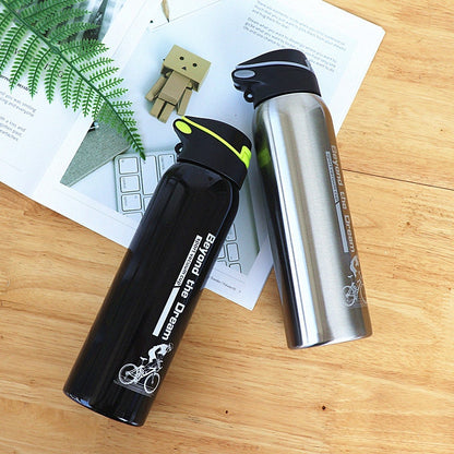 Drinking Water Bottle 500ML Sport Thermos Water Bottle Leakproof Drinking Water Bottle