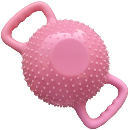 Strength Training Kettlebell Two-Handles for Russian Twists AB Exercise, Weightlifting Core Training All-Purpose Fitness Exercise Home Gym