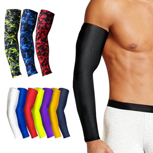 Basketball Sleeve Arm Guard, Protection Compression Sleeves, Cooling Arm Sleeves, Men Women for Cycling Basketball Outdoors