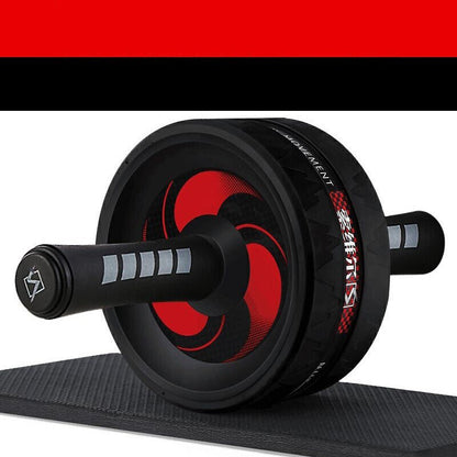 Household Fitness Wheel Yoga Mat and Jump Rope Set