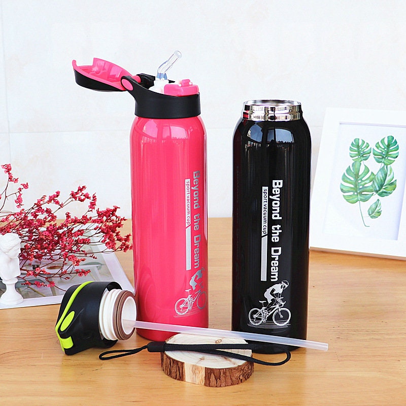 Drinking Water Bottle 500ML Sport Thermos Water Bottle Leakproof Drinking Water Bottle
