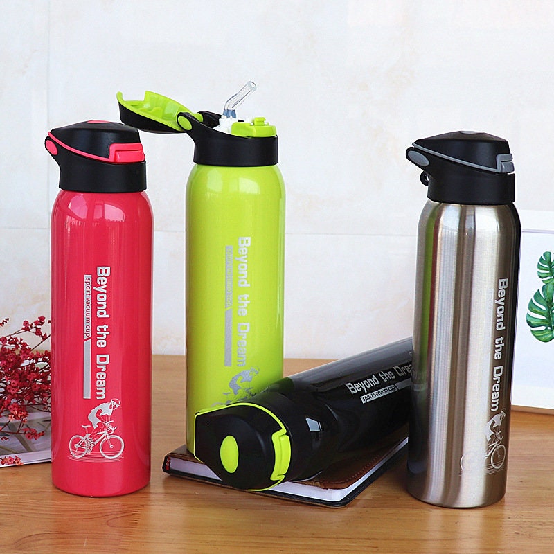 Drinking Water Bottle 500ML Sport Thermos Water Bottle Leakproof Drinking Water Bottle