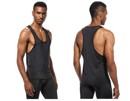 Men's Muscle Shirts Sleeveless Dri Fit Gym Workout Tank Top Men's Vest Summer Sleeveless Tank Tops