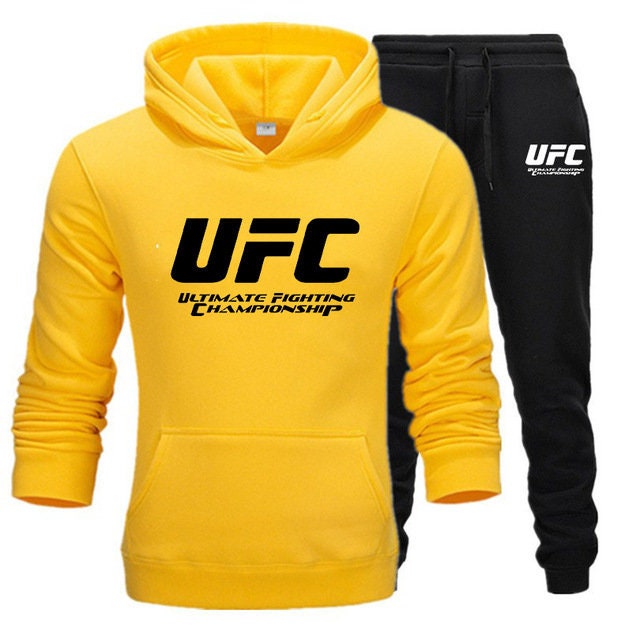 Men's Standard UFC Running Jogging Sportswear Sweatsuit