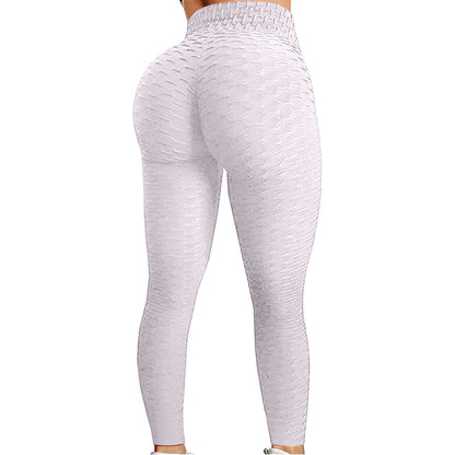 High Waist Hip Pineapple Yoga Pants Tummy Control, Fast Drying Fitness Casual