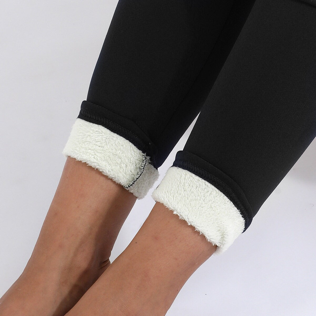 Winter Leggings Warm Thick High Stretch Lamb Cashmere Leggins