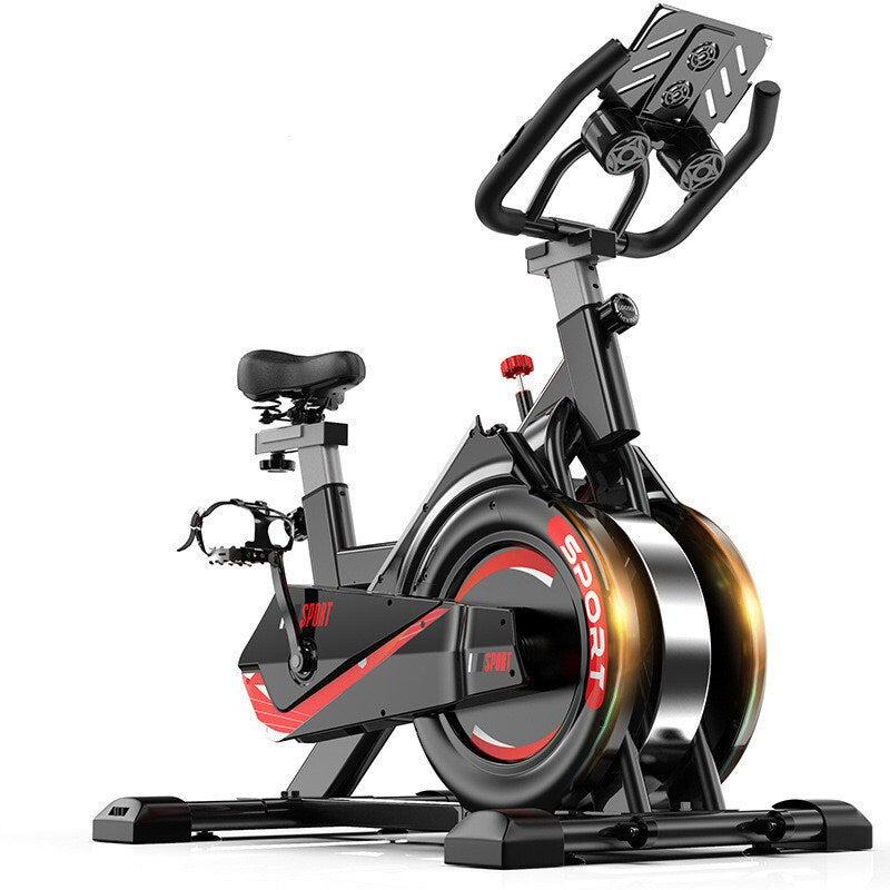 Indoor Cycling Bike Stationary Bike Cycle Bike with Ipad Mount Exercise Bike Cycling Stationary Multi-Grip Handlebar