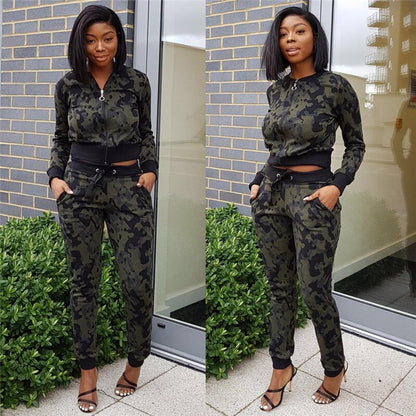 Women Two Piece Set Casual Pullover with Drawstring Workout  Athletic Tracksuit
