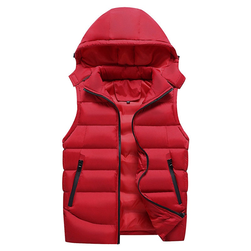 Lightweight Sleeveless Warm Outerwear Puffer Vest Padded Sport Vest