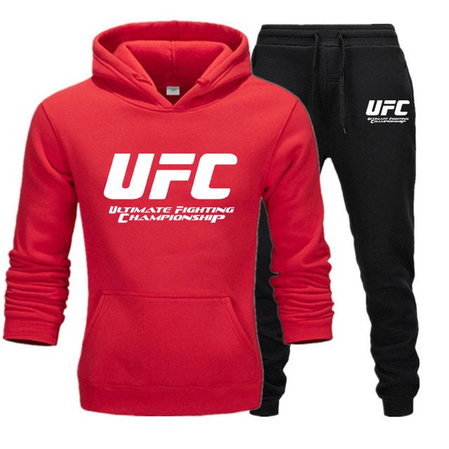 Men's Standard UFC Running Jogging Sportswear Sweatsuit