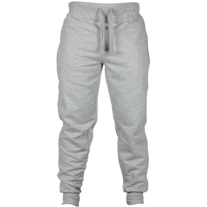 Casual Gym Workout Track Pants Comfortable Slim Fit Tapered Sweatpants with Pockets Mens Fitted Sweatpants Joggers