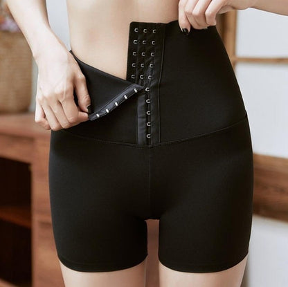 High Waisted Body Shaper Shorts Waist Slimming Womens Tummy Control Yoga Pants Gym Tights