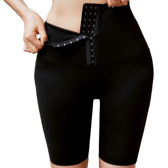 High Waisted Body Shaper Shorts Waist Slimming Womens Tummy Control Yoga Pants Gym Tights