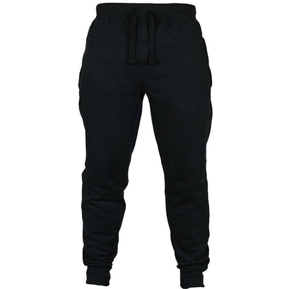 Casual Gym Workout Track Pants Comfortable Slim Fit Tapered Sweatpants with Pockets Mens Fitted Sweatpants Joggers