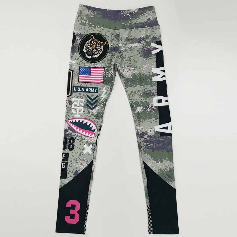 Leggings Tights Womens Pants Fitness Leggings Gym Army Sportswear Joggers Pants Lightweight Athletic Leggings