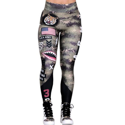 Leggings Tights Womens Pants Fitness Leggings Gym Army Sportswear Joggers Pants Lightweight Athletic Leggings