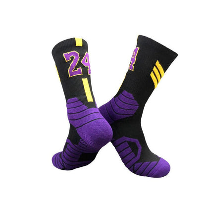 Kobe Mamba Superstar basketball socks Moisture Control Crew Socks