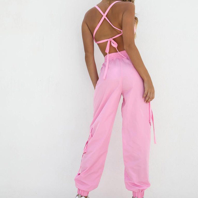 Womens Sports Fitness Sweatsuit Set Casual 2 Piece Outfit Long Pant Set Sports Bra Top Womens Sweatsuits Tracksuits