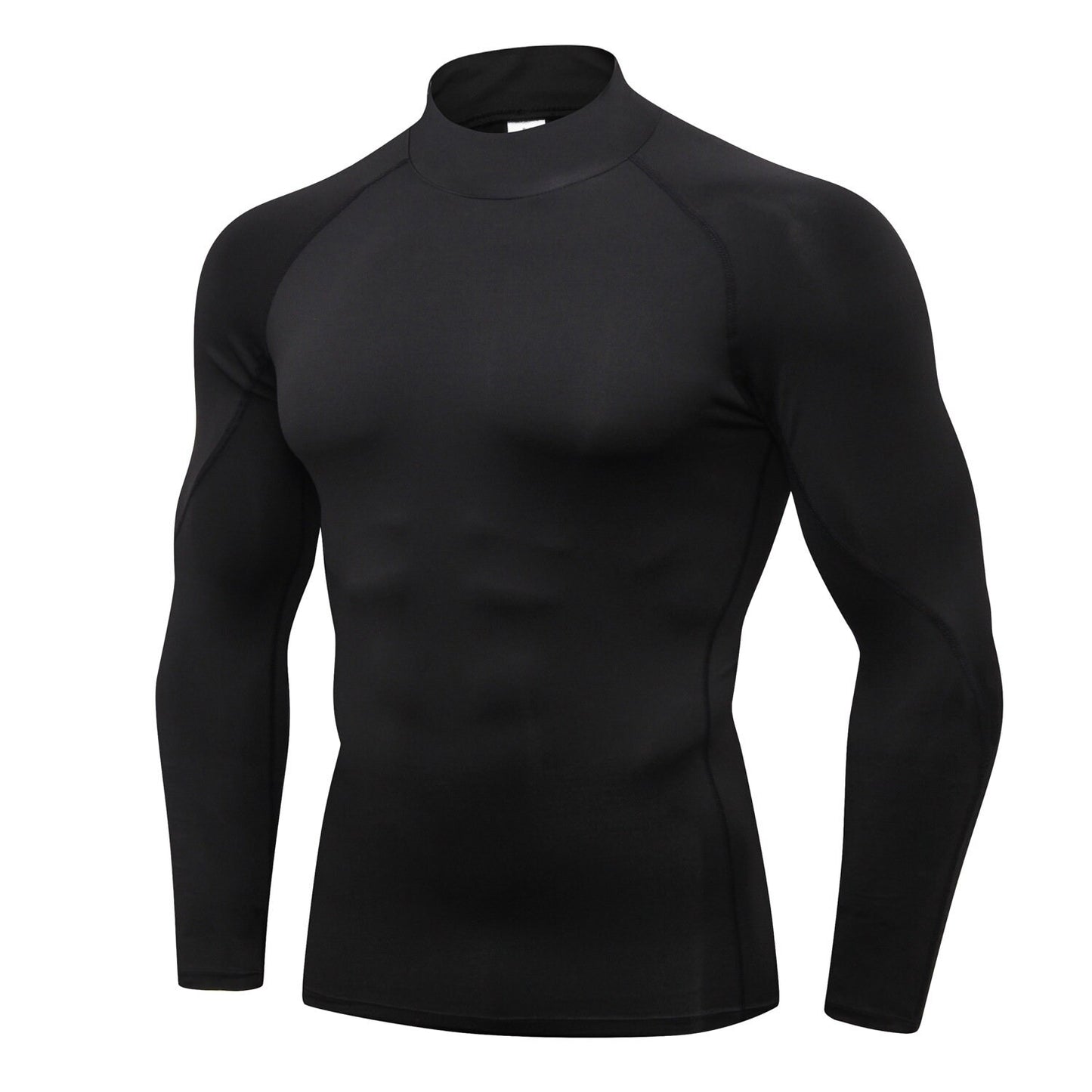 Quick-Drying Men's Dry-Fit Long Sleeve T-Shirt, Active Athletic Crew Top