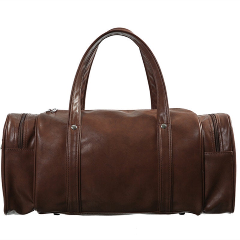 Travel Bag Leather Lightweight Waterproof And Wear-resistant Gym Bag