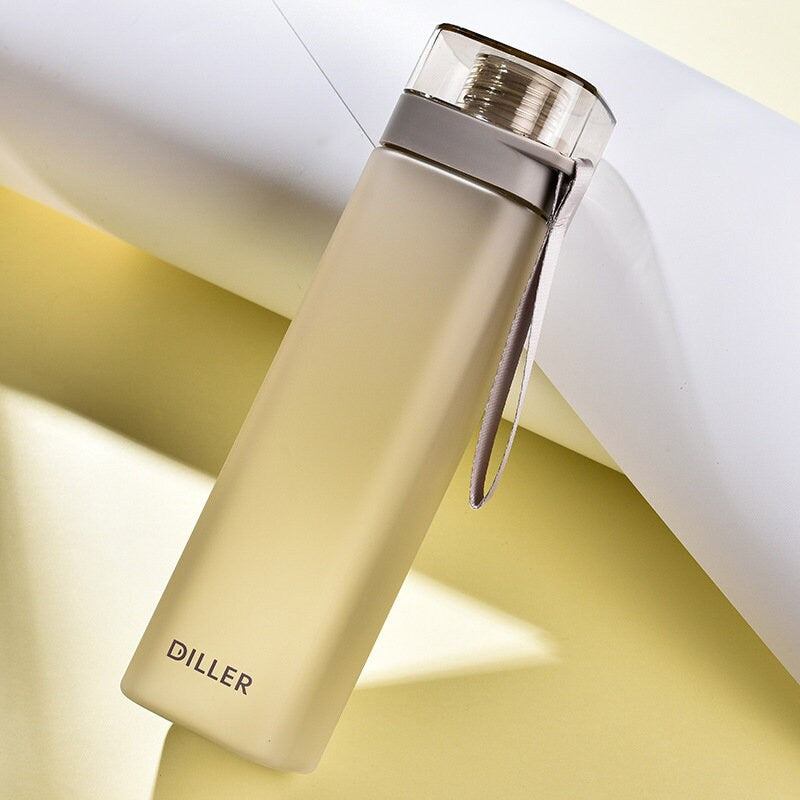 Water Bottle  No Sweat Sleeve -Leak Proof Gym Bottle for Sports  Outdoors