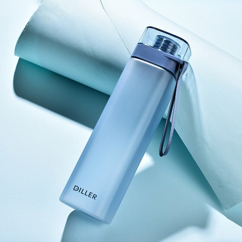 Water Bottle  No Sweat Sleeve -Leak Proof Gym Bottle for Sports  Outdoors