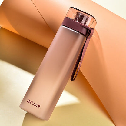 Water Bottle  No Sweat Sleeve -Leak Proof Gym Bottle for Sports  Outdoors
