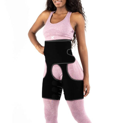 Waist Trainer for Women, 4-IN-1 Waist Thigh Trimmer and Weight Loss for Workout