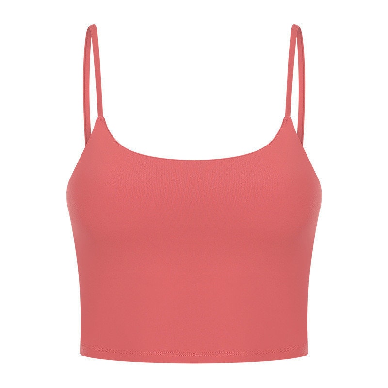 Womens Cotton Camisole Spaghetti Strap Tank Top Yoga Gym Camisole Women Cami Tank