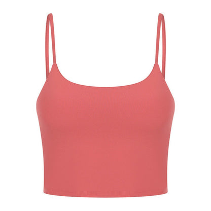 Womens Cotton Camisole Spaghetti Strap Tank Top Yoga Gym Camisole Women Cami Tank