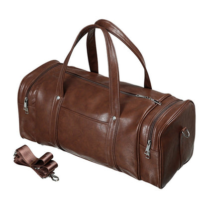 Travel Bag Leather Lightweight Waterproof And Wear-resistant Gym Bag