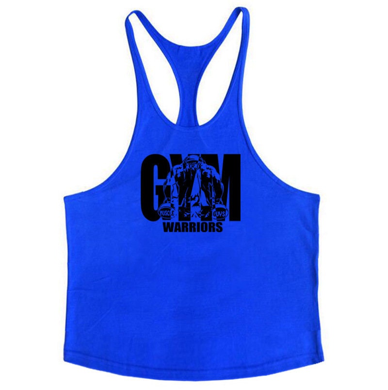Men's Bodybuilding Gym Tank Tops Workout Stringer Sleeveless Shirts Vest