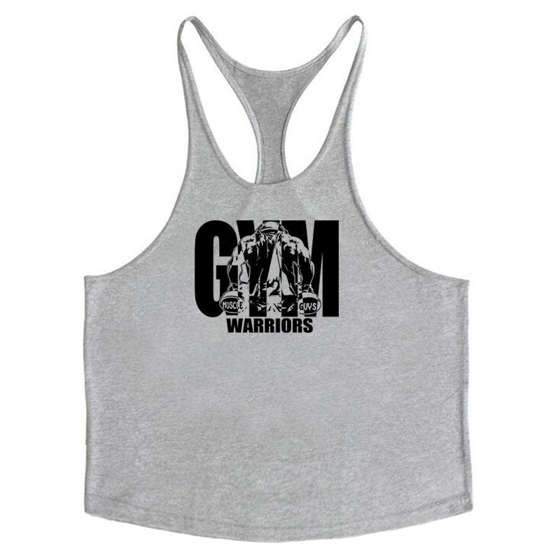 Men's Bodybuilding Gym Tank Tops Workout Stringer Sleeveless Shirts Vest