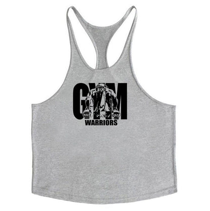 Men's Bodybuilding Gym Tank Tops Workout Stringer Sleeveless Shirts Vest