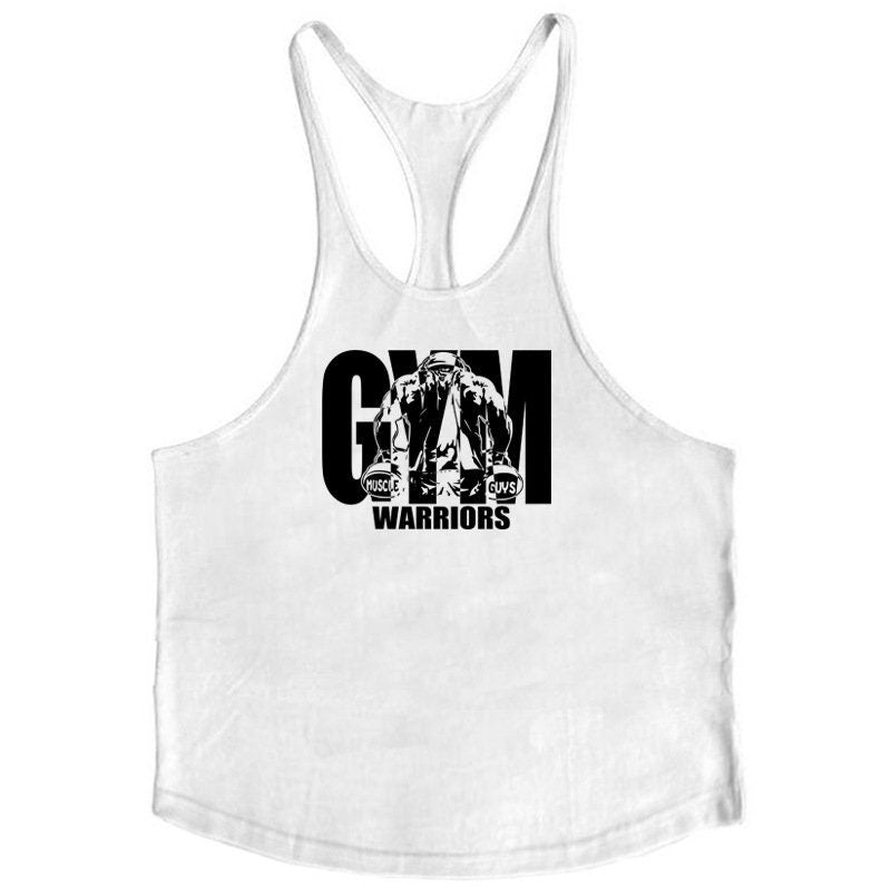 Men's Bodybuilding Gym Tank Tops Workout Stringer Sleeveless Shirts Vest