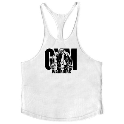 Men's Bodybuilding Gym Tank Tops Workout Stringer Sleeveless Shirts Vest