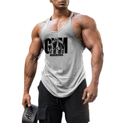 Men's Bodybuilding Gym Tank Tops Workout Stringer Sleeveless Shirts Vest