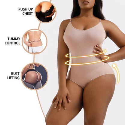 Seamless Slimming Shapewear For Women Waist Trainer Butt Lifter Body Shaper