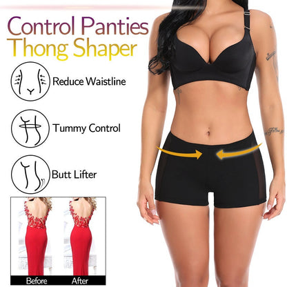 High Waisted Body Shaper Shorts Shapewear Tummy Control Thigh Slimming Panties