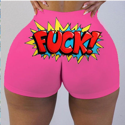 Booty Shorts for Women High Waisted Yoga Shorts Sexy Butt Lift Workout Leggings