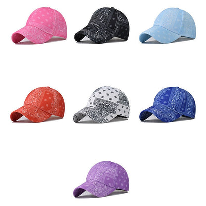 Bandana Print, Print Baseball Cap for Men and Women