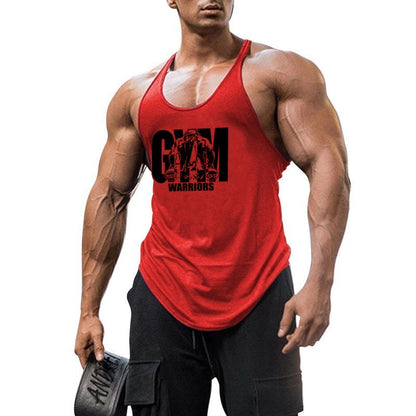 Men's Bodybuilding Gym Tank Tops Workout Stringer Sleeveless Shirts Vest